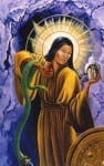 Amaterasu, la dea del sole (immagine presa dal sito http://www.kimsoft.com)