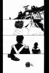 Una pagina del manga