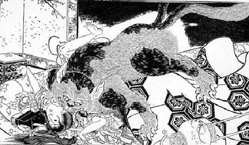 Il mostro uccide la dama